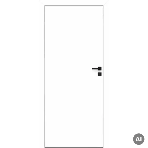 Drzwi Uni 10 lewe przylgowe WC 80 cm plaster miodu, DRE 4000