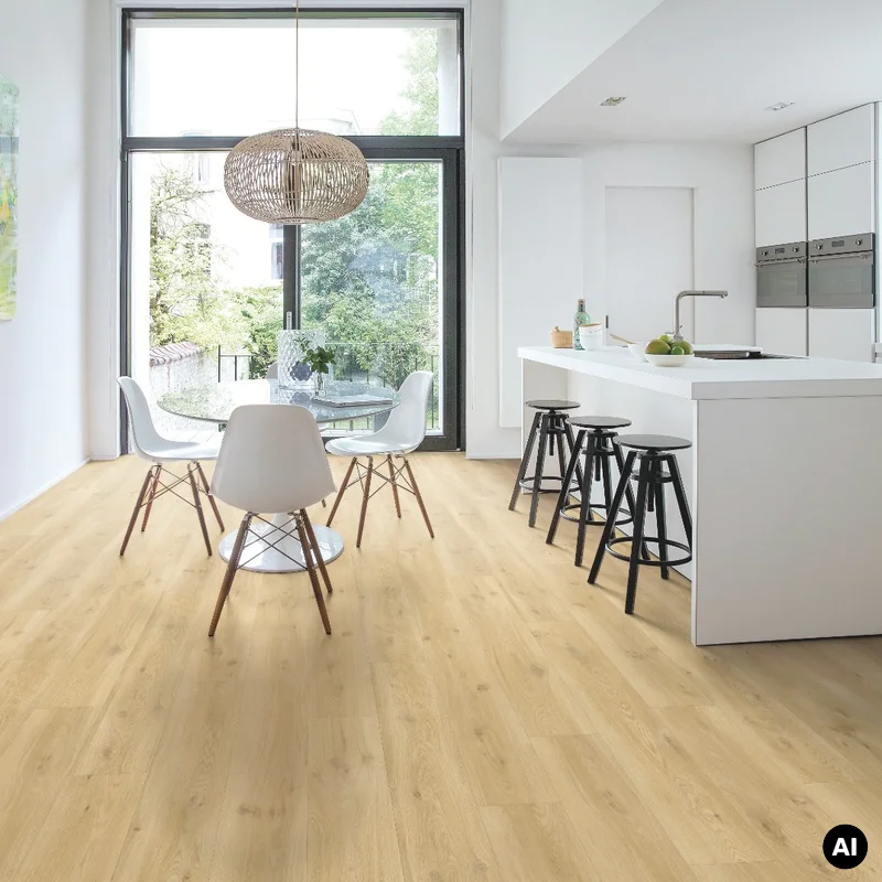 Panele Winylowe SPC LVT Dąb dryfujący beżowy AVSPU40018 K