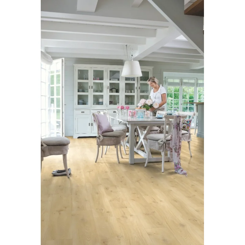 Panele Winylowe SPC LVT Dąb dryfujący beżowy AVSPU40018 K