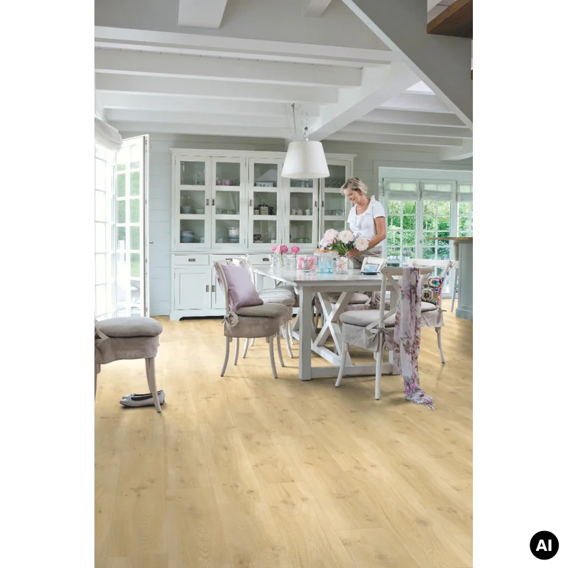 Panele Winylowe SPC LVT Dąb dryfujący beżowy AVSPU40018 K
