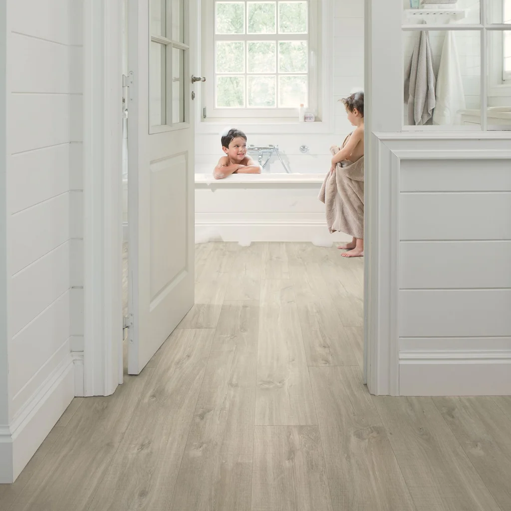 Panele Winylowe SPC LVT Dąb Canyon szary ze śladami cięcia piłą AVSPU40030 Klasa 33 5 mm TAK, Panele winylowe, Blos, Quick-Step Unilin