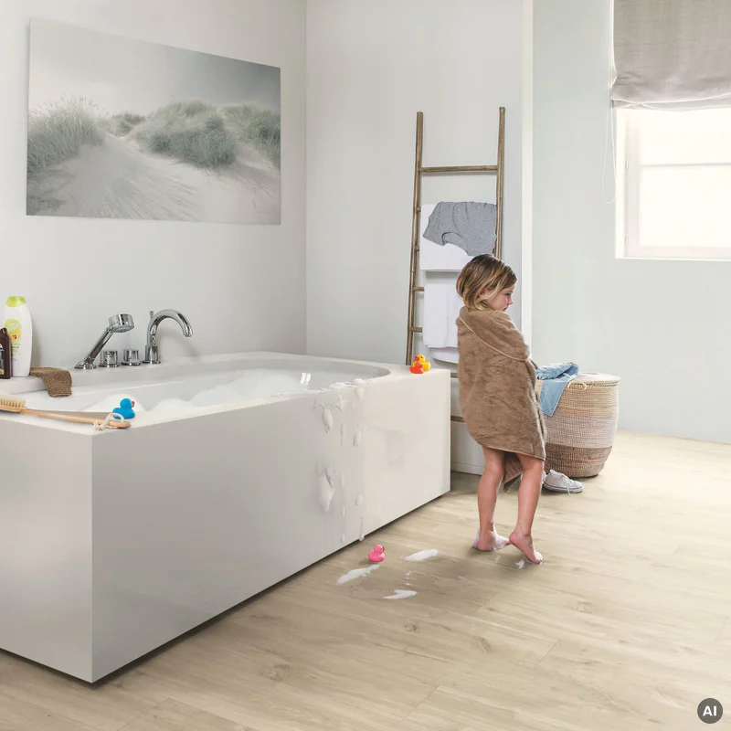 Panele Winylowe SPC LVT Dąb Canyon beżowy AVSPU40038 Klasa