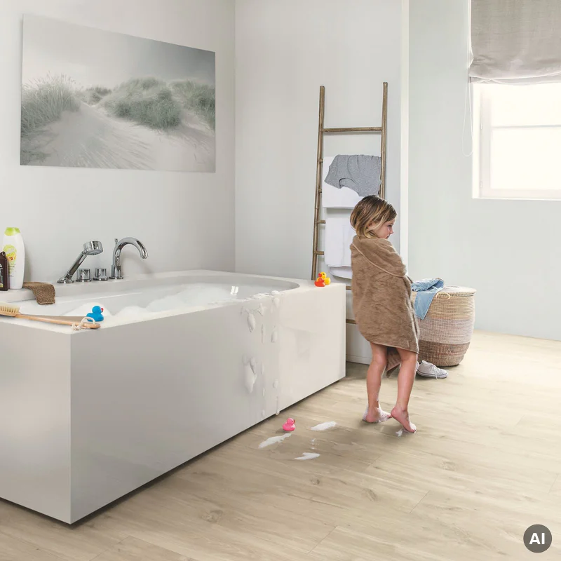Panele Winylowe SPC LVT Dąb Canyon beżowy AVSPU40038 Klasa