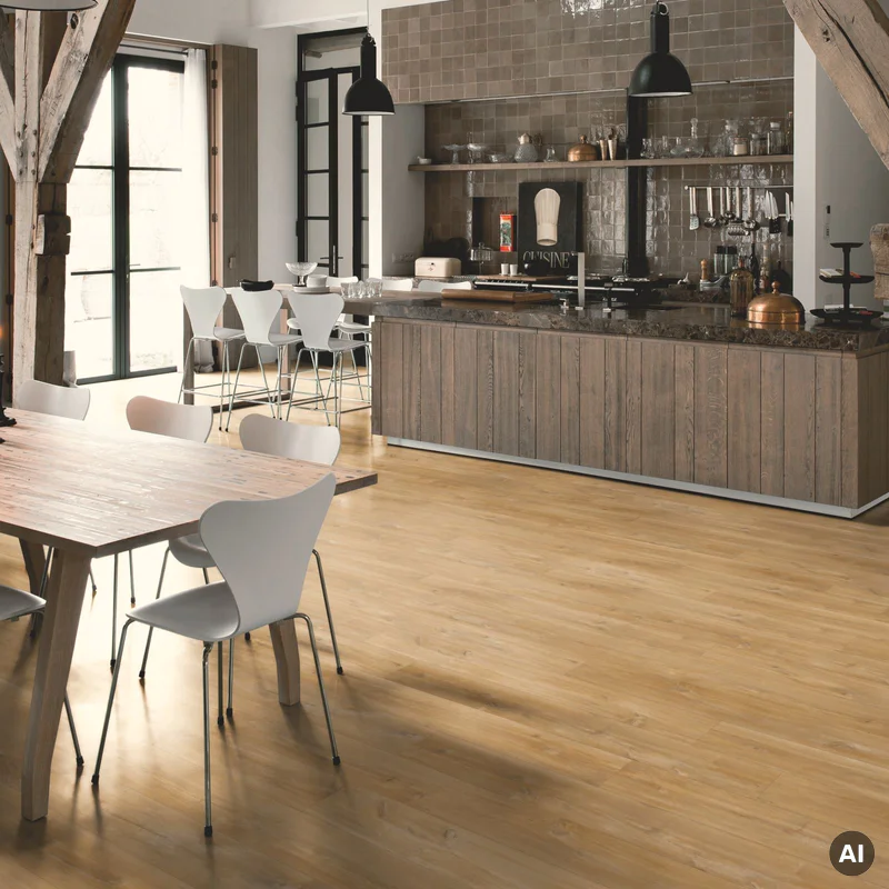 Panele Winylowe SPC LVT Dąb Canyon naturalny AVSPU40039 Kla