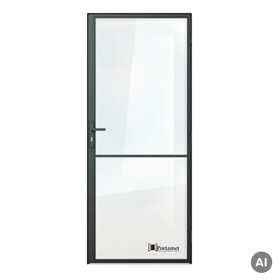 Drzwi Szklane MADRID z klamką