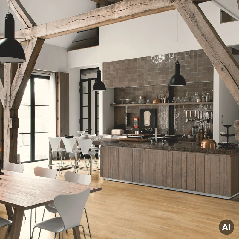 Panele Winylowe SPC LVT Dąb Canyon naturalny AVSPT40039 Kla