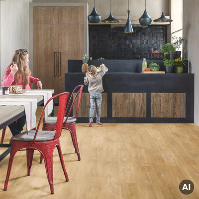 Panele Winylowe SPC LVT Dąb Canyon naturalny AVSPT40039 Klasa 33 4 mm TAK
