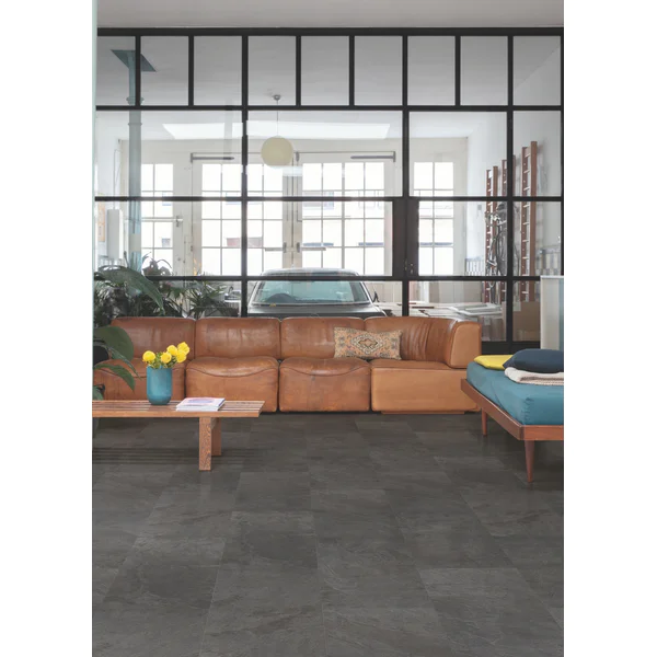 Panele Winylowe SPC LVT Łupek czarny AVSTT40035 Ciemny 4 mm