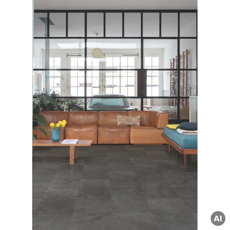 Panele Winylowe SPC LVT Łupek czarny AVSTT40035 Klasa 33 4