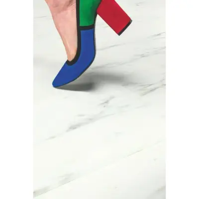 Panele Winylowe SPC LVT Marmur Carrara biel AVSTT40136 Klasa 33 4 mm