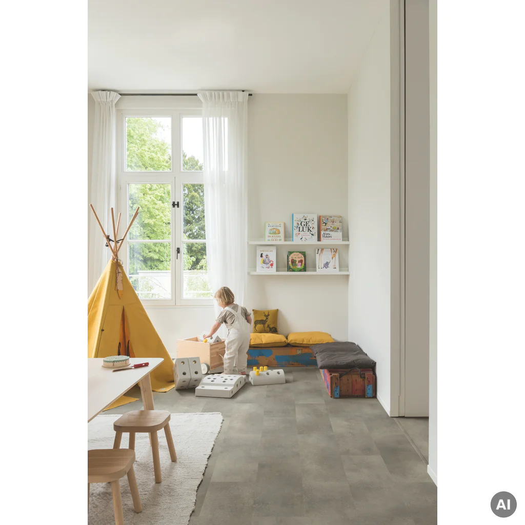 Panele Winylowe SPC LVT Skała betonowa AVSTT40234 Klasa 33 4 mm TAK, Panele winylowe, Oro Base, Quick-Step