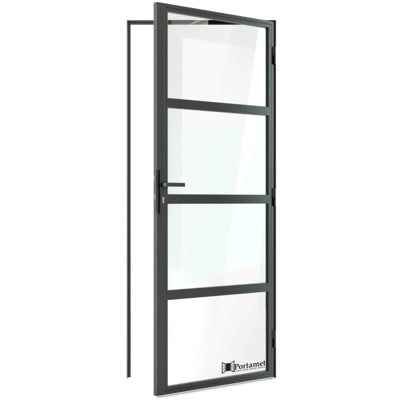 Drzwi Szklane ROMA z klamką - 3