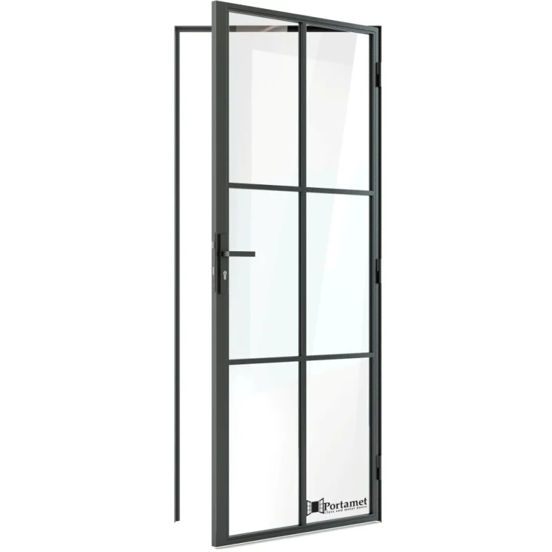 Drzwi Szklane MALMO z klamką - 3