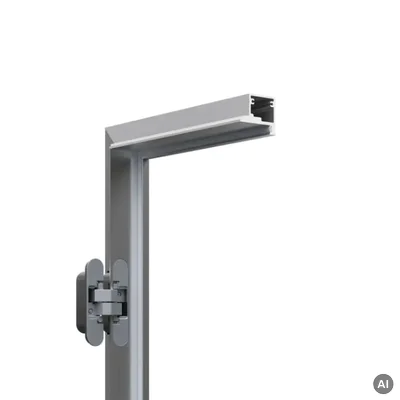Ościeżnica do drzwi ukryte Porta Hide Odwrotna przylga (otwierane do wewnątrz) Lewa 80cm, OPP100LL080000AN300000