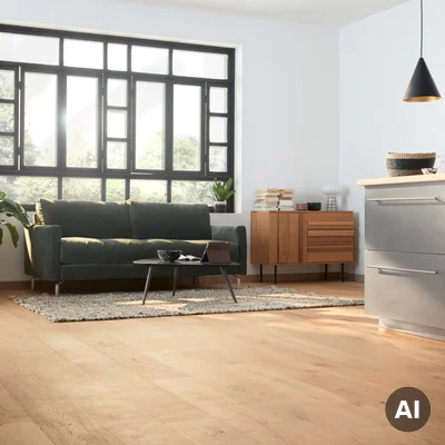 Podłoga Hybrydowa Stelvio Pure Oak 7 mm, STE-971-IB