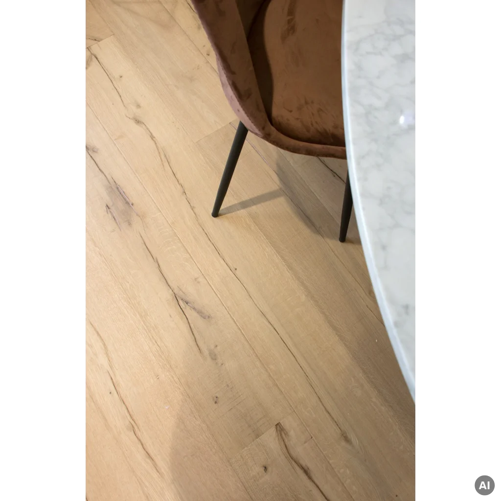 Podłoga Hybrydowa Stelvio Pure Oak 7 mm, STE-971-IB, Podłoga hybrydowa, WOOD&STONE, Lamett