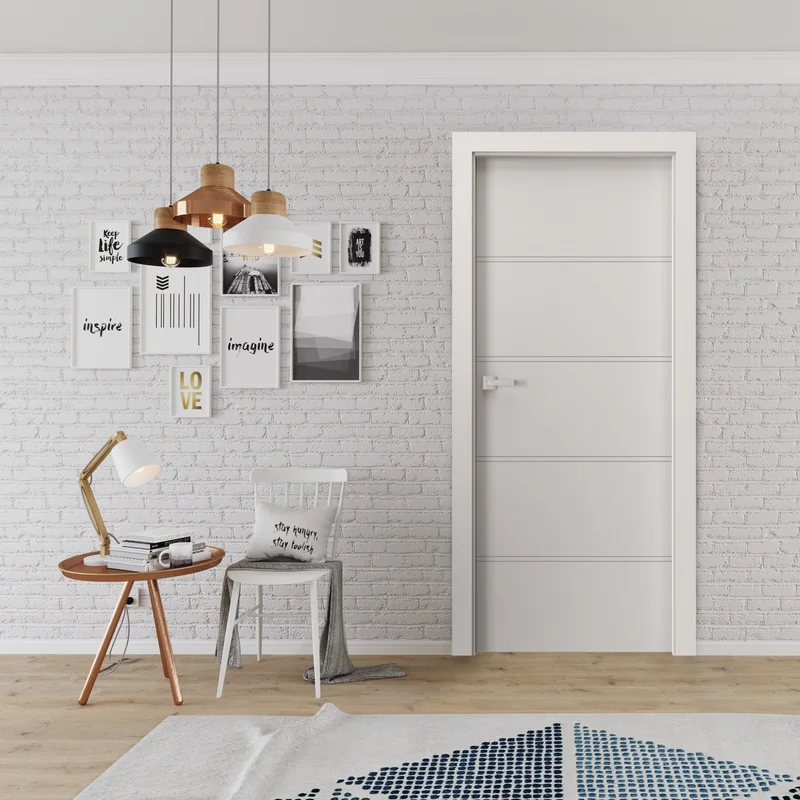 Komplet Drzwi + Ościeżnica Regulowana Porta Trim T prawe 9