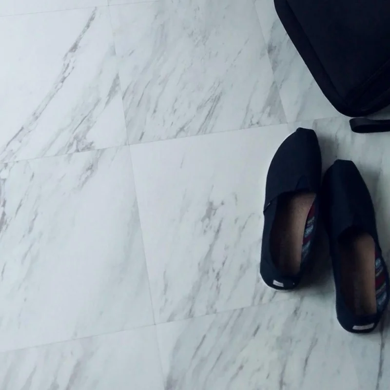 Panele Winylowe Samoprzylepne Marmur Biały Kamień BZY666-4