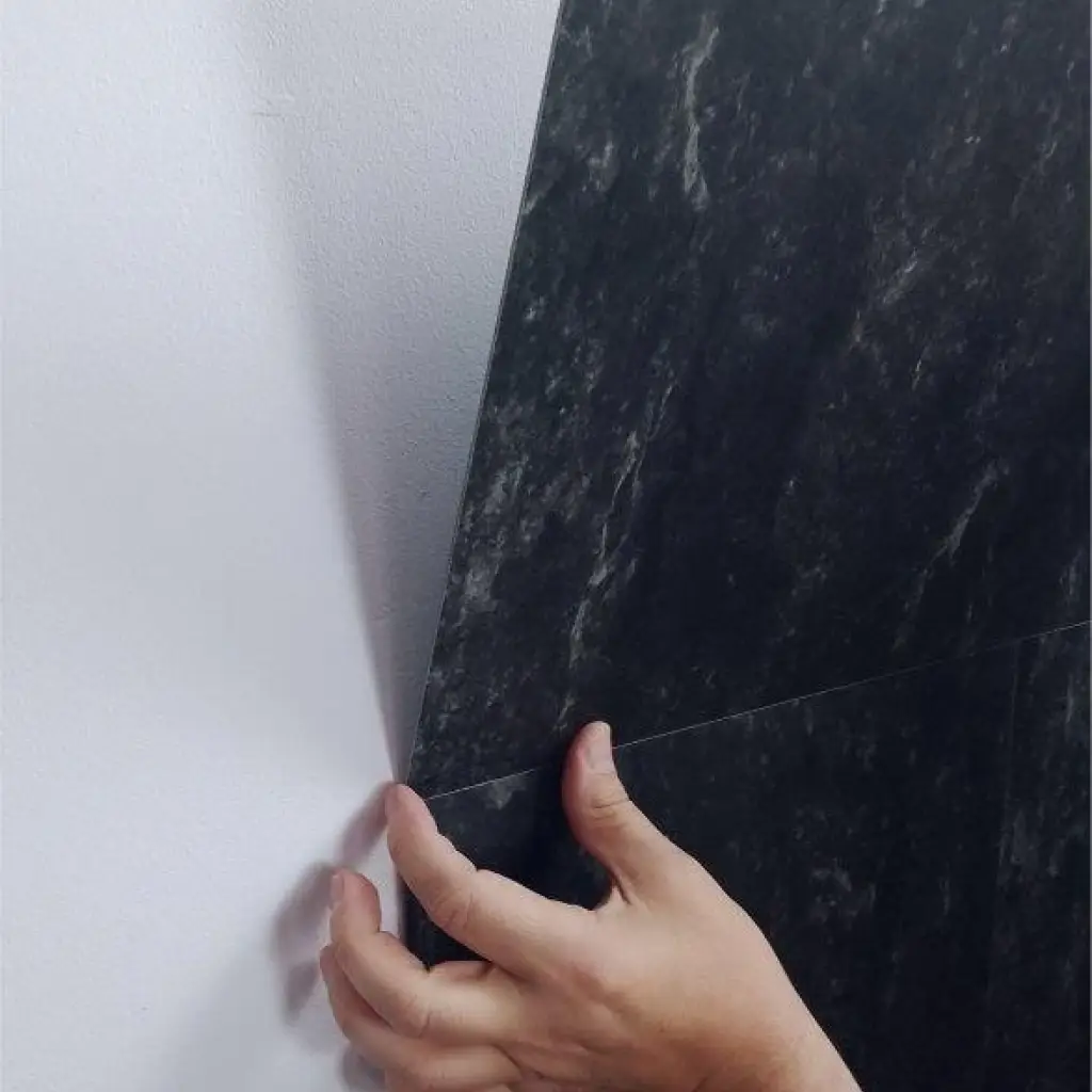 Panele Winylowe Samoprzylepne Kamień Łupek Czarny BZY616-6 1.8 mm, Panele winylowe, LVT Samoprzylepne 2STEPS, Boccho