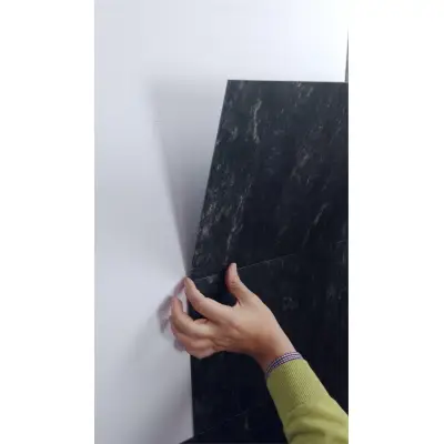 Panele Winylowe Samoprzylepne Kamień Łupek Czarny BZY616-6 1.8 mm