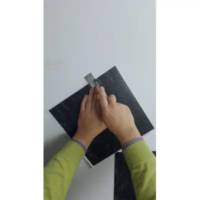 Panele Winylowe Samoprzylepne Kamień Łupek Czarny BZY616-6 1.8 mm