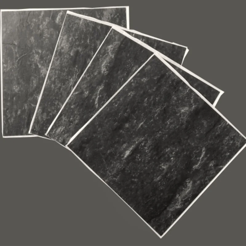 Panele Winylowe Samoprzylepne Kamień Łupek Czarny BZY616-6