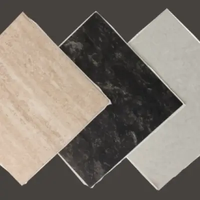 Panele Winylowe Samoprzylepne Kamień Łupek Czarny BZY616-6 1.8 mm