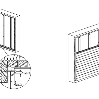 Panele zewnętrzne Fronto lamele Orzech 3028095, 3029950