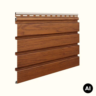 Panele zewnętrzne Fronto lamele Złoty Dąb 3028094