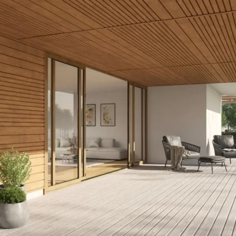 Panele zewnętrzne Fronto lamele Dąb Winchester 3029952 - 2