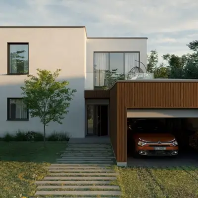 Panele zewnętrzne Listwa zakończeniowa J-Trim Orzech SVP-15 3008821