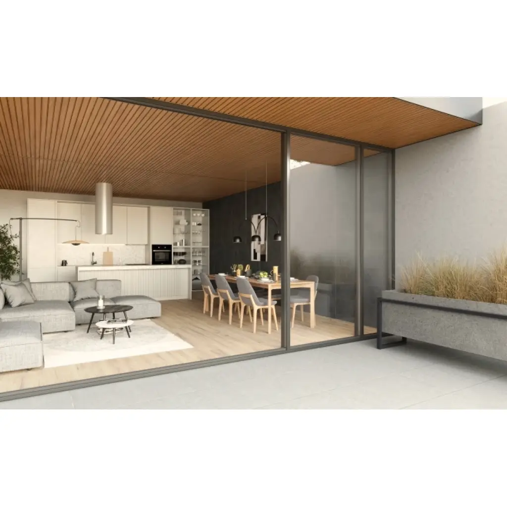 Panele zewnętrzne  Listwa zakończeniowa J-Trim Dąb Winchester SVP-15 3025679, Panele zewnętrzne, Vilo Akcesoria do paneli zewnętrznych, Vilo