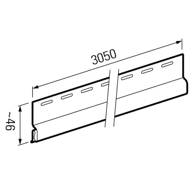 Panele zewnętrzne Listwa startowa SV-11 3008901