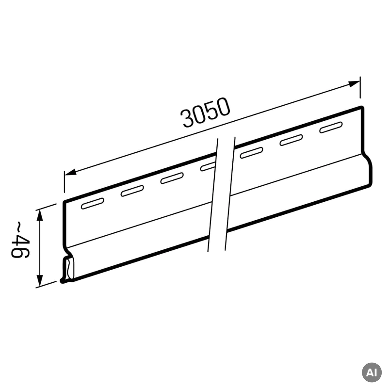 Panele zewnętrzne Listwa startowa SV-11 3008901 - 2