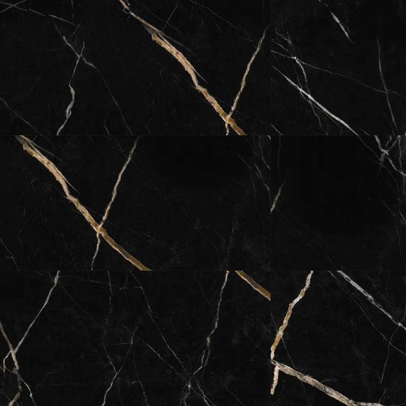Panele ścienne Calacatta Black 30x60 Marmur Czarny Kamień