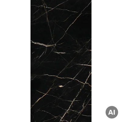 Panele ścienne Calacatta Black 30x60 Marmur Czarny Kamień Połysk 6053390
