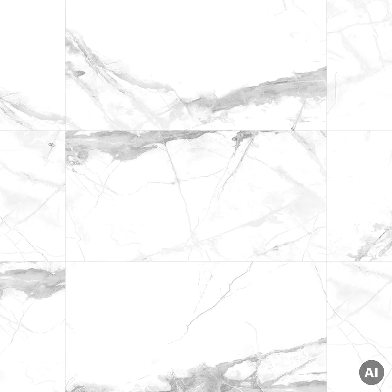 Panele ścienne Calacatta Snow 30x60 Marmur Biały Kamień M