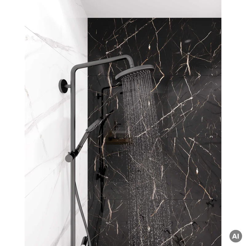 Panele ścienne Calacatta White 30x60 Marmur Biały Kamień