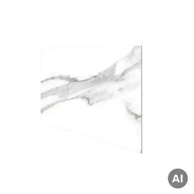 Panele ścienne Calacatta White 30x60 Marmur Biały Kamień Połysk 6053389