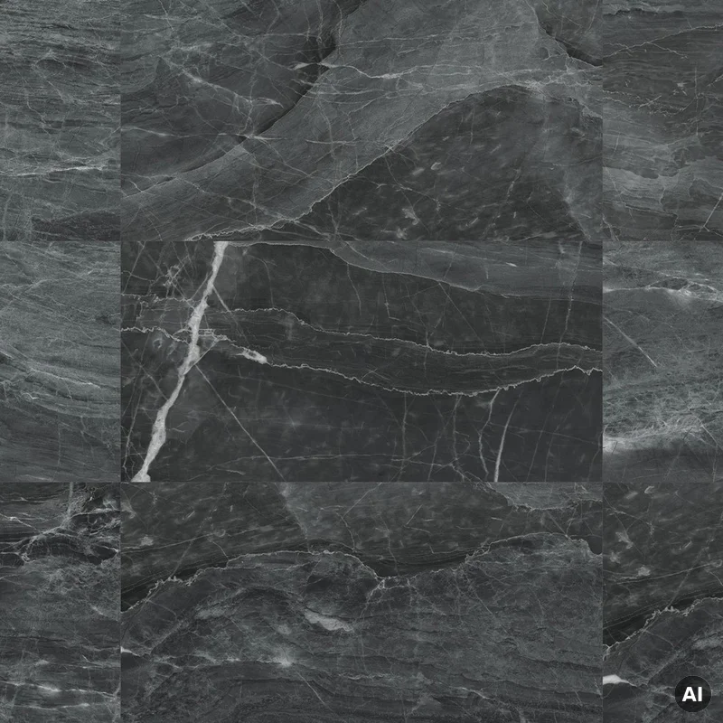 Panele ścienne Dark Stone 30x60 Kamień Szary Ciemny Połys