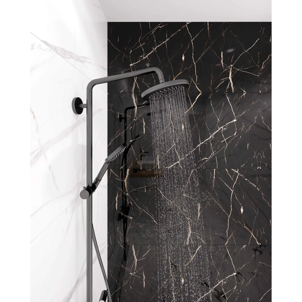 Panele ścienne Calacatta Black Marmur Czarny Złoty Połysk 120x60 6053395, 6053395, Panele ścienne, Vilo SPC, Vilo