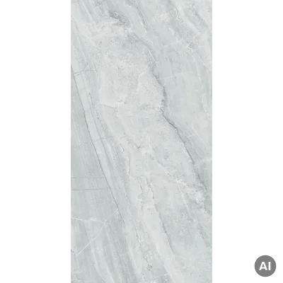 Panele ścienne Ash Grey Marmur Kamień Szary Jasny Połysk 120x60 6053398
