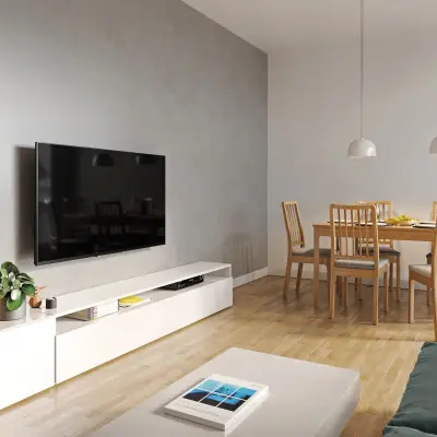 Panele ścienne Concrete Light Beton Matowy 120x60 6053396