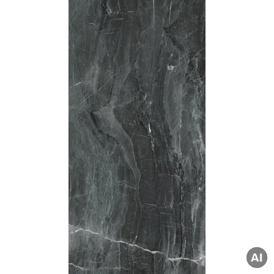 Panele ścienne Dark Stone Czarny Marmur Połysk 120x60 6053397