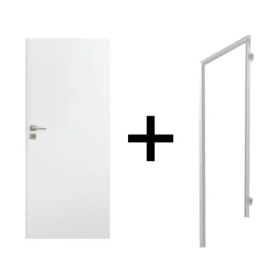 Komplet drzwi + ościeżnica Harmony start Prawe 80 otwierane na zewnątrz, 5905171917698