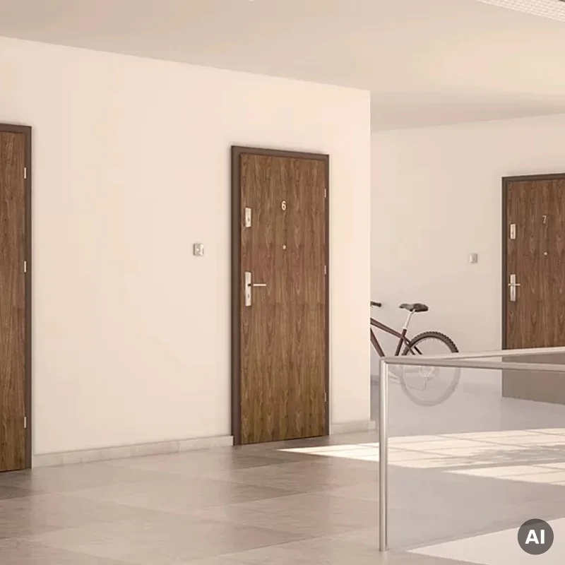 Drzwi Wejściowe Enter Prawe 80 cm Dąb Polski, 590228599647