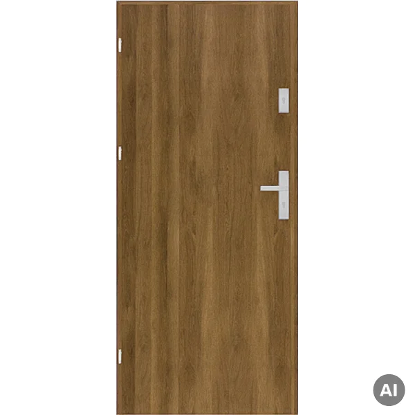 Drzwi Wejściowe Enter Lewe 80 cm Dąb Polski, 5902285886452