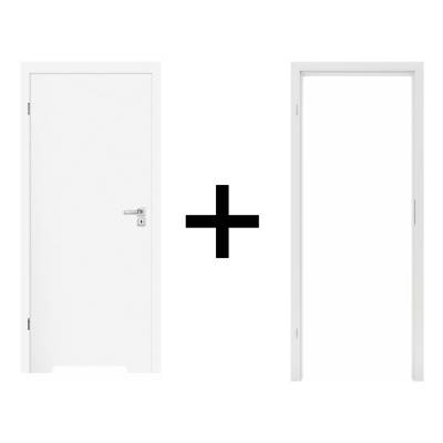 Komplet drzwi + ościeżnica Komplet drzwi + ościeżnica Norma Decor 1 Lewe 80 cm Przylgowe z podcięciem wentylacyjnym