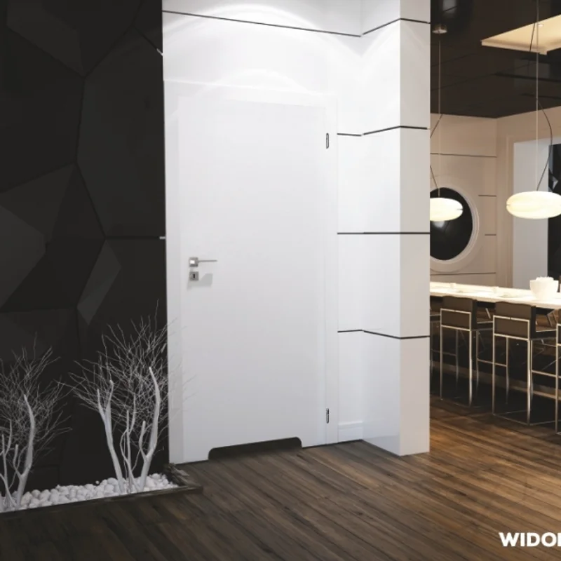 Drzwi Norma Decor 1 Prawe 80 cm Przylgowe z podcięciem went
