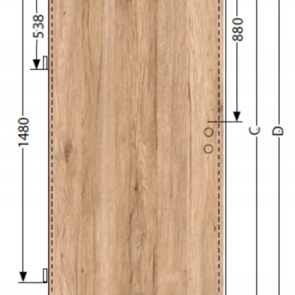 Drzwi Norma Decor 1 Lewe 90 cm Przylgowe, 100038380, Drzwi wewnetrzne, Norma Decor, Invado